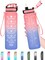 32 Oz Water Bottle, Leakproof BPA & Toxic Free, Motivational Water Bottle with Times to Drink and Straw, Fitness Sports Water Bottle with Strap for Office, Gym, Outdoor Sports, Gray-Black